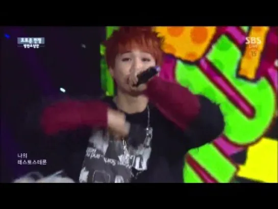 `PERF` 141102 | Bangtan - War of Hormone @ Inkigayo