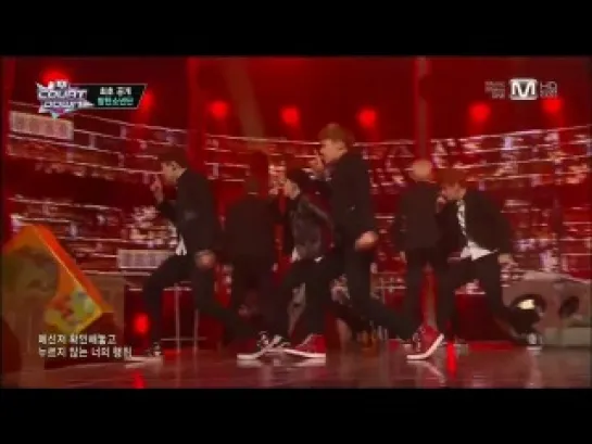 140213 BTS - 상남자 (Boy In Luv) @ M!Countdown