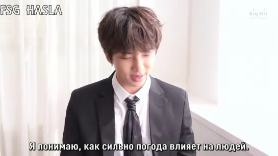 [RUS SUB][2018 FESTA] BTS (방탄소년단) 소확행 List - RM