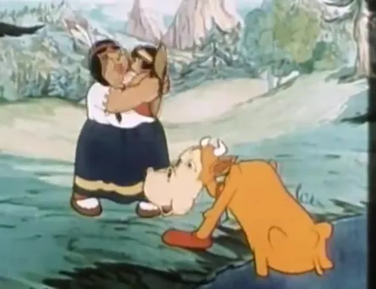 Molly Moo Cow and the Indians (1935) RAINBOW PARADE COLOR CARTOON