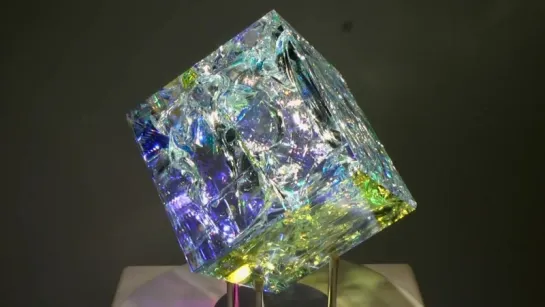 Optical Glass Sculptures by fine art glass artist Jack Storms - The Glass Sculptor