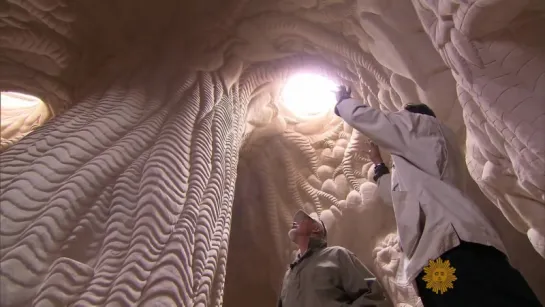 Cave-digging artist finds inspiration underground