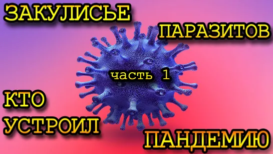 Закулисье паразитов часть 1 "Кто устроил пандемию"