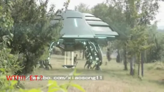 [HD]UFO Lands In China! Unbelievable UFO Sighting!