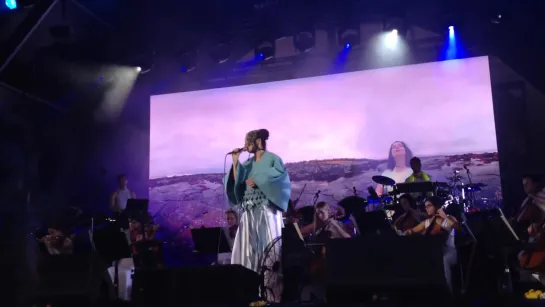 Björk - Stonemilker - live at Poble Espanyol, Barcelona (2015) - Bjork