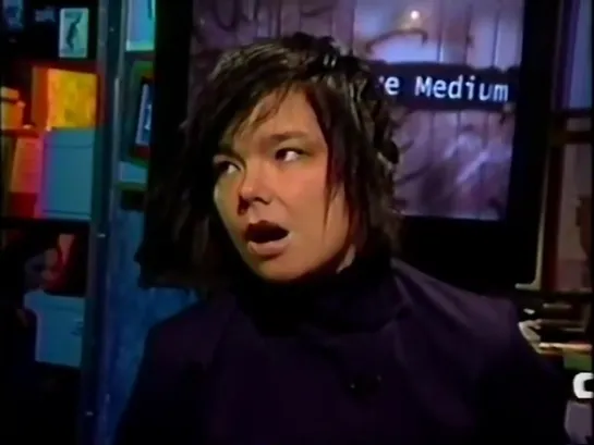 Björk - Alternative Medium interview at MuchMusic (1997)