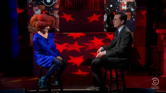 Björk: The Colbert Report interview (2012)