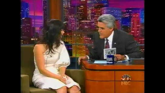 Bjork - interview on Jay Leno show (2001)