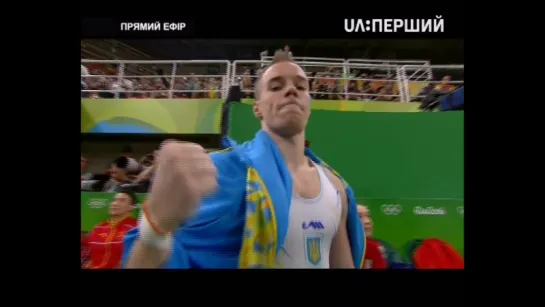 Олег ВЕРНЯЄВ (УКРАЇНА) ОЛІМПІЙСКИЙ ЧЕМПІОН РІО-2016!!! (Спортивна гімнастика. Бруси) # верняев