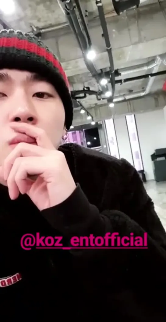 190212 ZICO Instastory Update #2