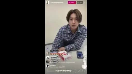 2018.06.09 Instagram live KHJ