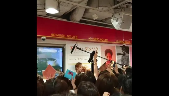 9.08.2017 Япония, JKS в Tower records