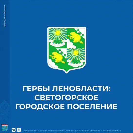 Гербы Ленобласти: Светогорское городское поселение