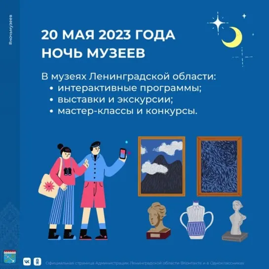 Ночь музеев в Ленобласти 2023