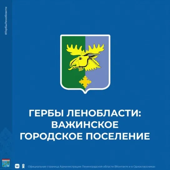 Гербы Ленобласти: Важинское городское поселение