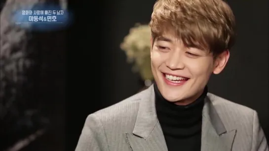 Interview Movie “Derailed“ Main cast Ma Dongseok, Minho [Entertainment Weekly ⁄ 2016.11.21]