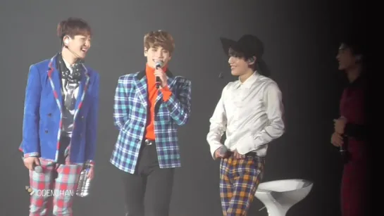 SHINee World FIVE Fukui 170128 Ment2