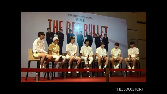 `VIDEO` 150605 | Bangtan @ The Red Bullet Live in Malaysias Press Conference