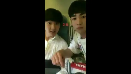 170715 Onew instastory with Key