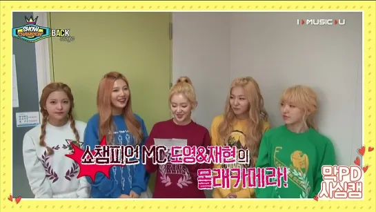 [2015.04.04]  @ Red Velvet | Show Champion Backstage