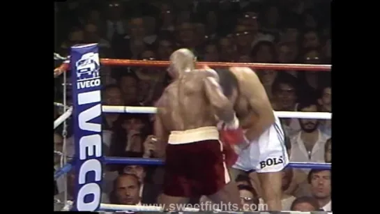 1984-03-30 «Marvelous» Marvin Hagler vs Juan Roldan (WBC, WBA & IBF Middleweight Titles)