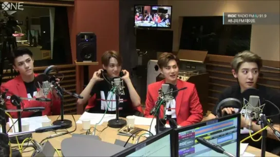 [РУС.САБ] 150410 EXO Sunny FM Date