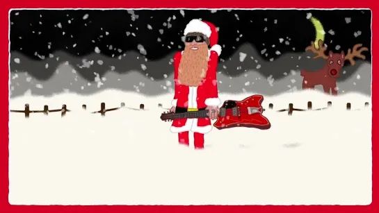 BILLY F GIBBONS — Jingle Bell Blues (official animated video • 2021)