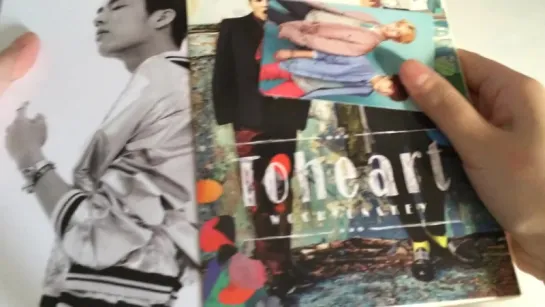 Unboxing Woohyun &  Key 1st Mini Album [TOHEART]