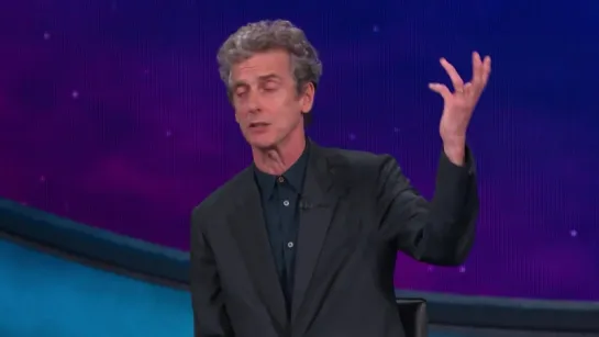 Peter Capaldi's amazing TARDIS entrance @ TeamCoco.com