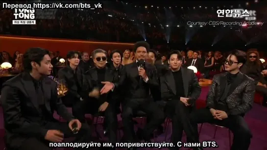 [RUS SUB] [РУС САБ] BTS 2022 GRAMMY Awards Interview