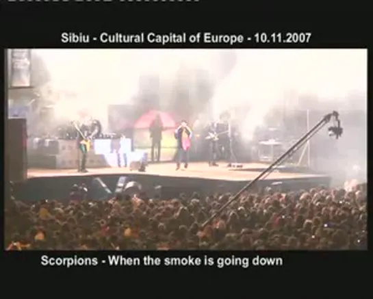 Scorpions in Sibiu - When the smoke is going down