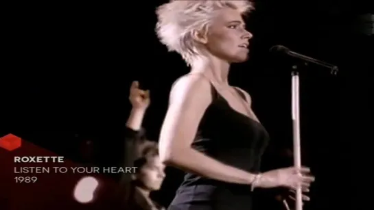 Roxette - Listen To Your Heart | 1989 год | клип [Official Video] HD (Роксет - Слушай своё сердце) Marie Fredriksson