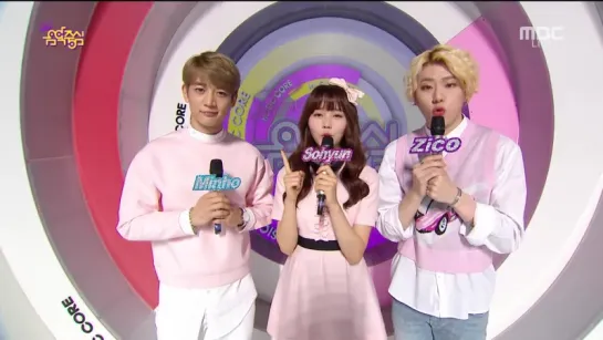 150418 Music Core :: MC ZICO cut