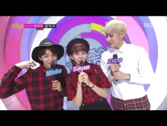 140823 Music Core :: ZICO cut