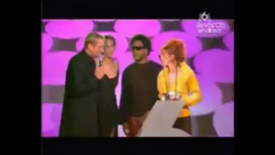 Mylène_Farmer,_M6_Awards,_Plus beau clip de lannee - Самый красивый клип года 2000