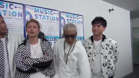 [2017.03.31] Music Station 3JSB Behind Stage