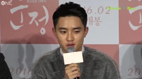 [РУС.САБ] 160104 EXO D.O (Do Kyungsoo) Pure Love │Unforgettable Movie Press Conference