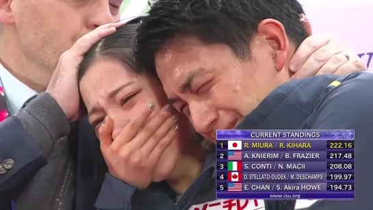 Miura & Kihara Are Pairs Figure Skating World Champions