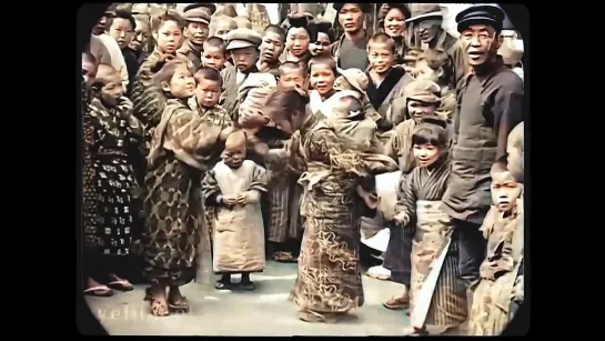 [60 fps] Views of Tokyo, Japan, 1913-1915