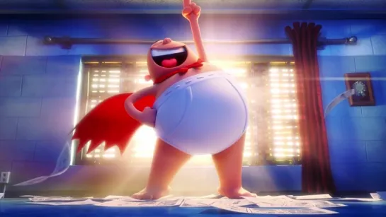 Капитан Подштанник: Первый эпический фильм / Captain Underpants: The First Epic Movie.Фрагмент (2017) [1080p]