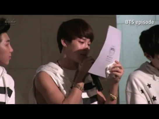 BTS EPISODE | 131019 | BTS Letter to ARMY @ Birthday Party