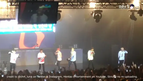 `VIDEO` 150716  Bangtan - Miss Right @ The Red Bullet (Нью-Йорк, США)