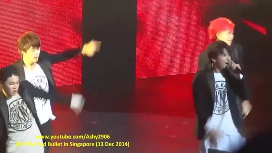 `FANCAM` 141213 | Bangtan - Boy In Luv @ The Red Bullet (Сингапур)