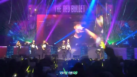 `FANCAM` 141017 |  BTS - Jump + Rise of Bangtan + Satoori Rap @ Первый сольный концерт "THE RED BULLET"