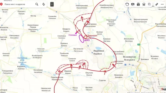 Хроника боевых действий  на Украине (14.11.23)