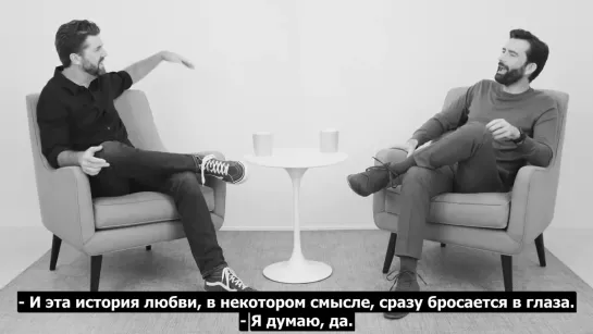 David Tennant on the Joy of Sparring with Michael Sheen in 'Good Omens' (рус.суб)