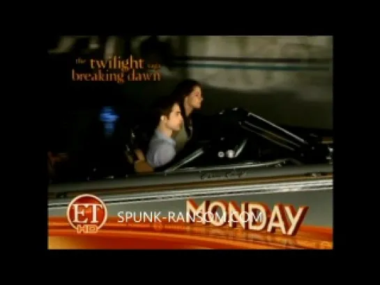 Preview of Monday's ET: More New Breaking Dawn BTS