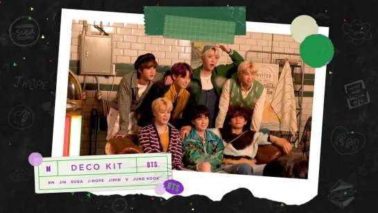 [RUS SUB] [РУС САБ] BTS ‘DECO KIT’ Photoshoot Sketch