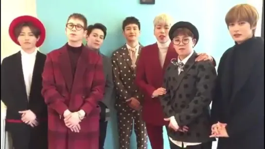 151210 Block B's message for Gentleman League 4 in Busan