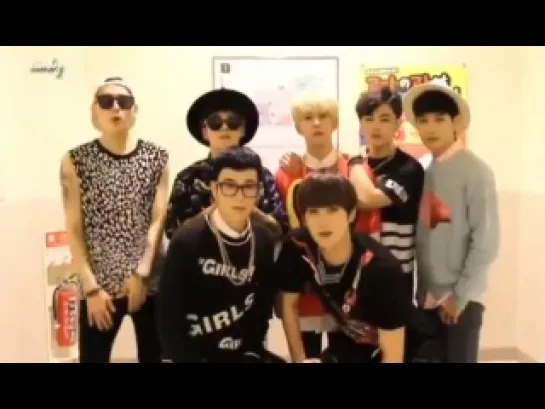 140820 Block B No.1 on Show Champion